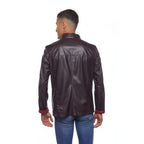 Bordo Curtis Süet Mont - Bonherre