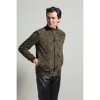 Yeşil Knox Süet Mont - Bonherre