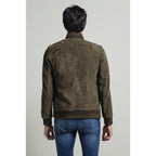 Yeşil Knox Süet Mont - Bonherre