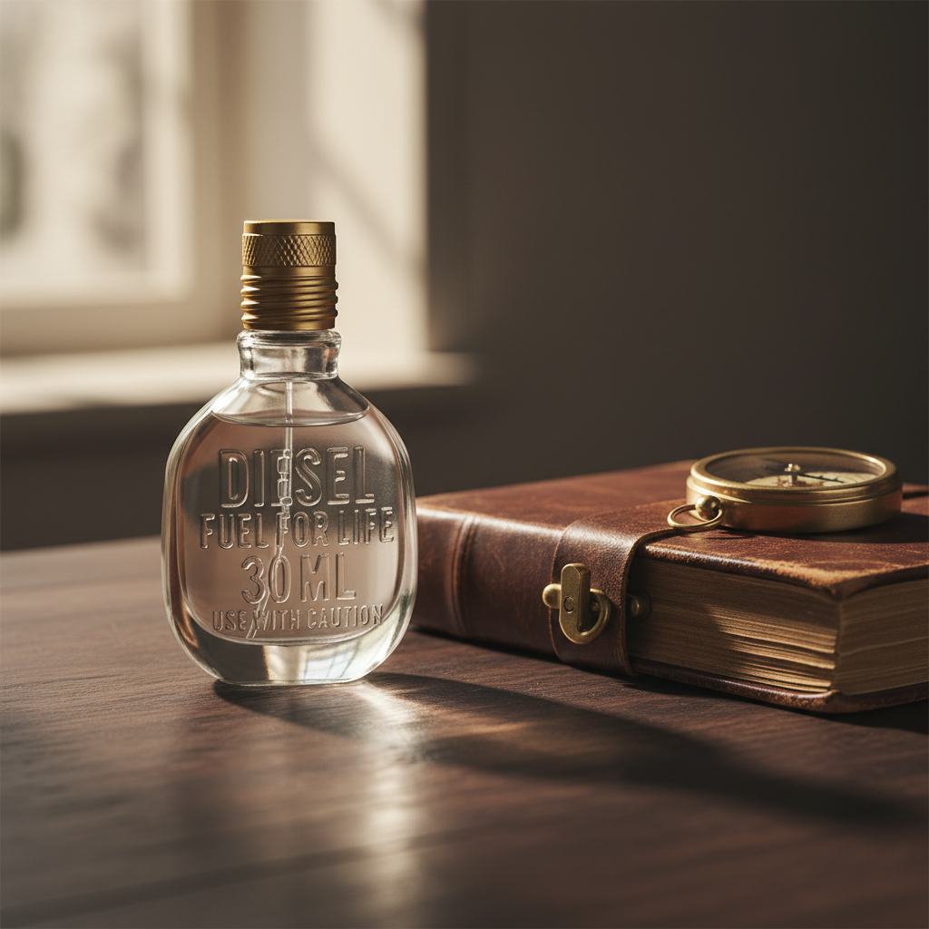 Bonherre mağazasından Diesel Fuel For Life Eau de Toilette, anason ve ahududu notalı lüks erkek parfümü.