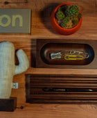 KAYIGO Woody Üçlü Ofis Seti Koyu Kahverengi