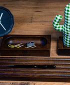 KAYIGO Woody Üçlü Ofis Seti Koyu Kahverengi - Pötikare Kaktüs