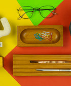 Kayigo Woody İroko Ağacı Üçlü Ofis Seti - Krem Kaktüs