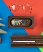 Kayigo Woody Koyu Ahşap Üçlü Ofis Seti - Yeşil Çam