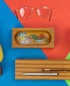 Kayigo Woody Sarı Ladin Üçlü Set - İroko Ağacı