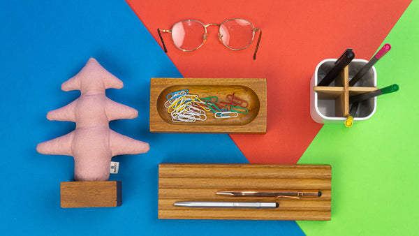 Kayigo Woody Pembe Çam  Üçlü Set-İroko Ağacı