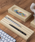 Kayigo  Woody Krem Üçlü Ofis  Seti - Bej Cactus