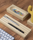 Kayigo Woody Krem Üçlü Ofis  Seti - Sarı Cactus