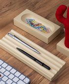 Kayigo  Woody Krem Üçlü Ofis  Seti - Kırmızı Cactus