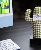 Kayigo Siyah Woody Yeşil Pöti Kareli Cactus Üçlü Set