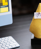 Kayigo Woody Siyah Üçlü Ofis Seti - Sarı Ladin