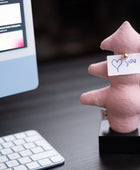 Kayigo Woody Siyah Üçlü Ofis Seti - Pembe Çam