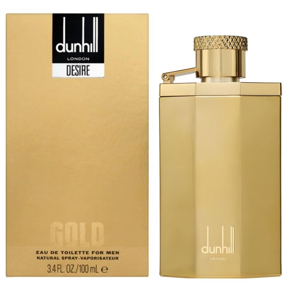 Bonherre mağazasından Dunhill Desire Gold EDT, bergamot, papirüs, Grasse gülü ve vanilya notalı 100 ml erkek parfümü.