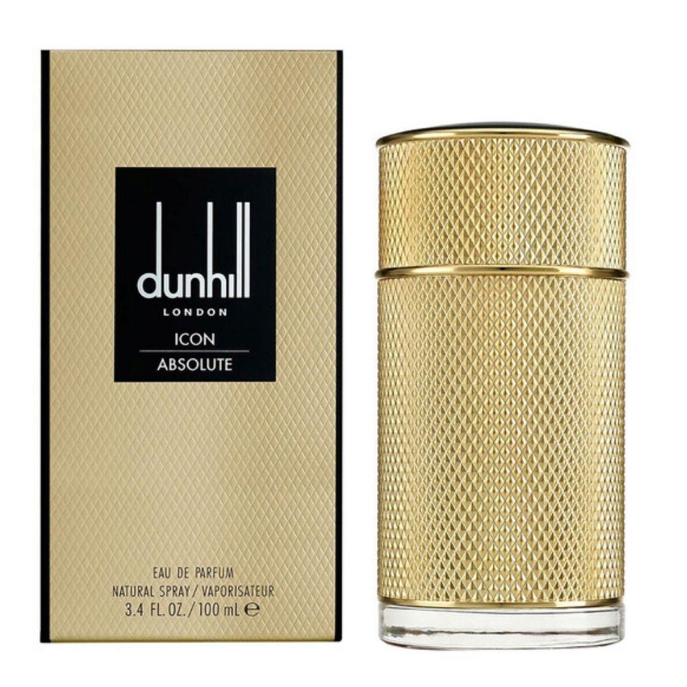 Bonherre mağazasından Dunhill Icon Absolute EDP, öd ağacı (oud), safran, kara gül ve deri notalı 100 ml erkek parfümü.