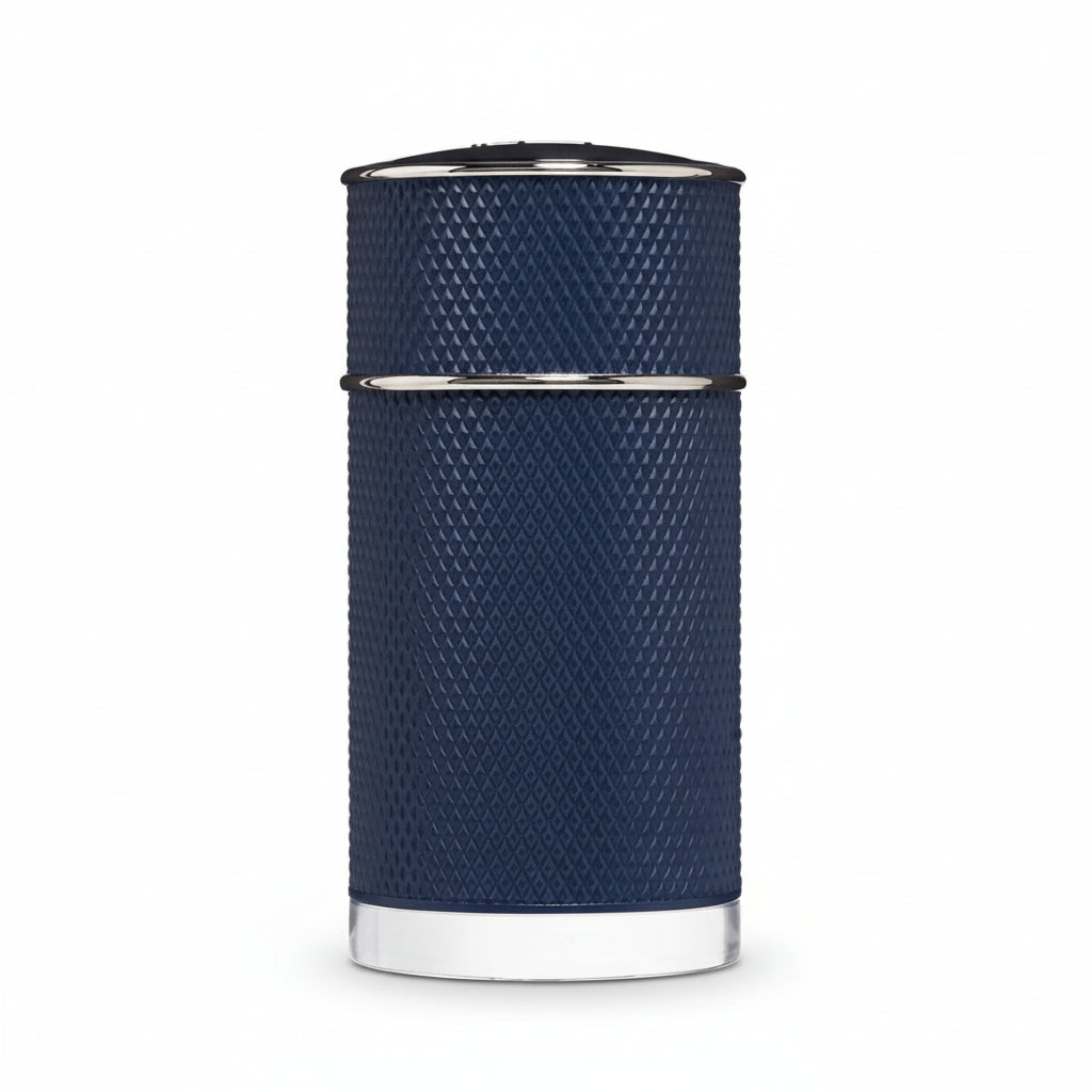 Bonherre mağazasından Dunhill Icon Racing Blue EDP, deniz tuzu, ambroksan, limon ve sandal ağacı notalı 100 ml erkek parfümü.