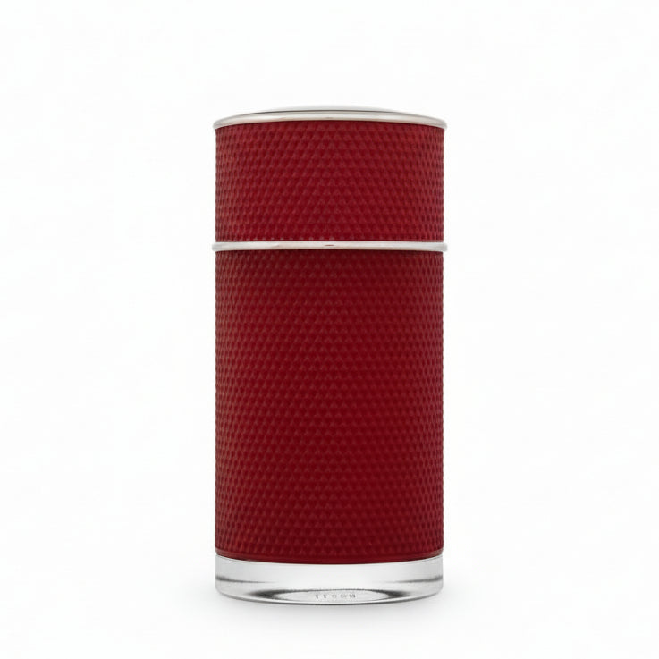 Bonherre mağazasından Dunhill Icon Racing Red EDP, karabiber, güneş notaları, olibanum ve sedir ağacı notalı 100 ml erkek parfümü.