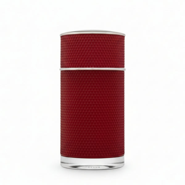 Bonherre mağazasından Dunhill Icon Racing Red EDP, karabiber, güneş notaları, olibanum ve sedir ağacı notalı 100 ml erkek parfümü.