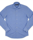 Ufficio Blu Klasik Mavi Gömlek - Mavi