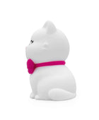 Dhink Silikon Gece Lambası Kedi Tosh Beyaz