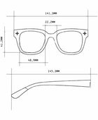 Okkia Giovanni Ekran Koruyucu Gözlük Klasik Havana