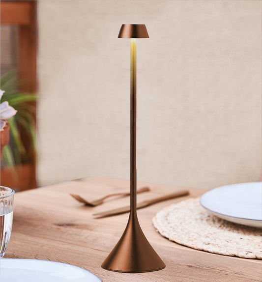 Lexon Steli Shade Led Masa Lambası Bronz