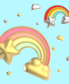 Metalmorphose Gökkuşağı Anahtarlık