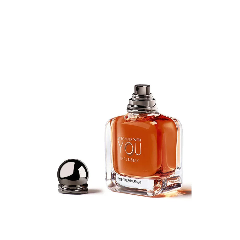 Bonherre mağazasından Emporio Armani Stronger With You Intensely EDP 100 ml, odunsu ve yoğun notalı lüks erkek parfümü.