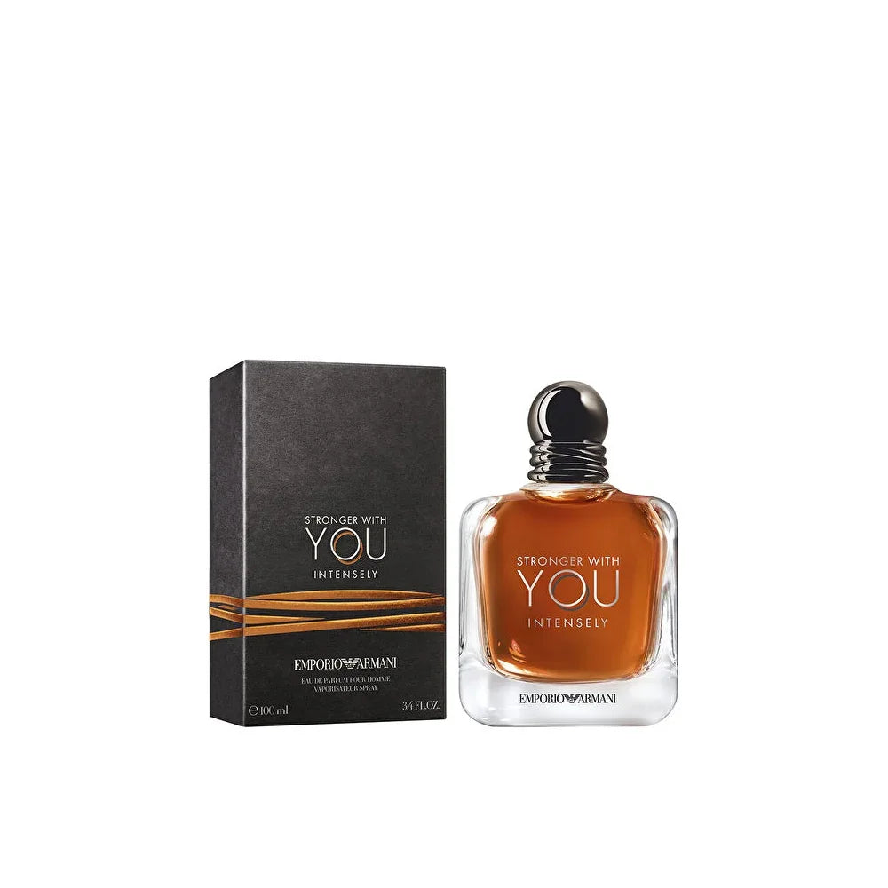 Bonherre mağazasından Emporio Armani Stronger With You Intensely EDP 100 ml, odunsu ve yoğun notalı lüks erkek parfümü.