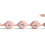 Lexon Peas Hub C USB Çoğaltıcı Pembe