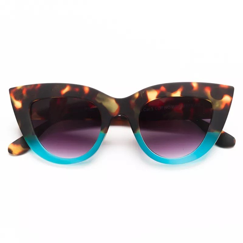 Okkia Claudia Big Cat Güneş Gözlüğü Havana Mavisi