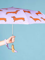 Original Duckhead Duck Kompakt Şemsiye Dachshund Purple