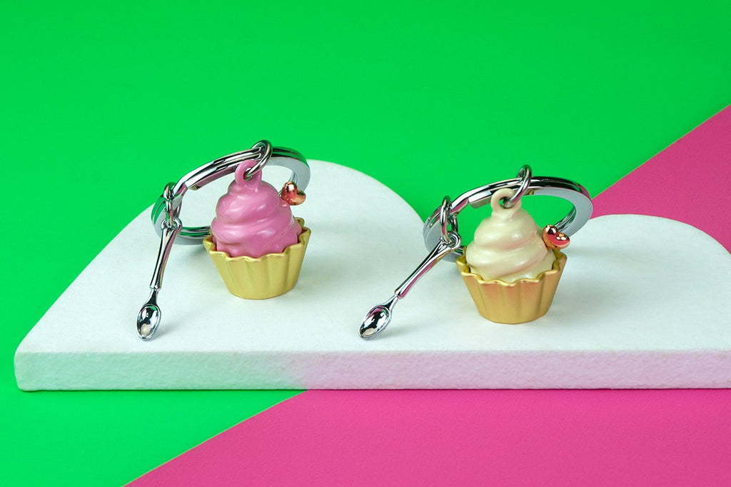 Metalmorphose Cupcake Anahtarlık