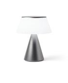 Lexon Luma XL Led Lamba Metalik Gri