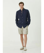 Bej Kargo Bermuda Şort - Bonherre