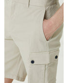 Bej Kargo Bermuda Şort - Bonherre