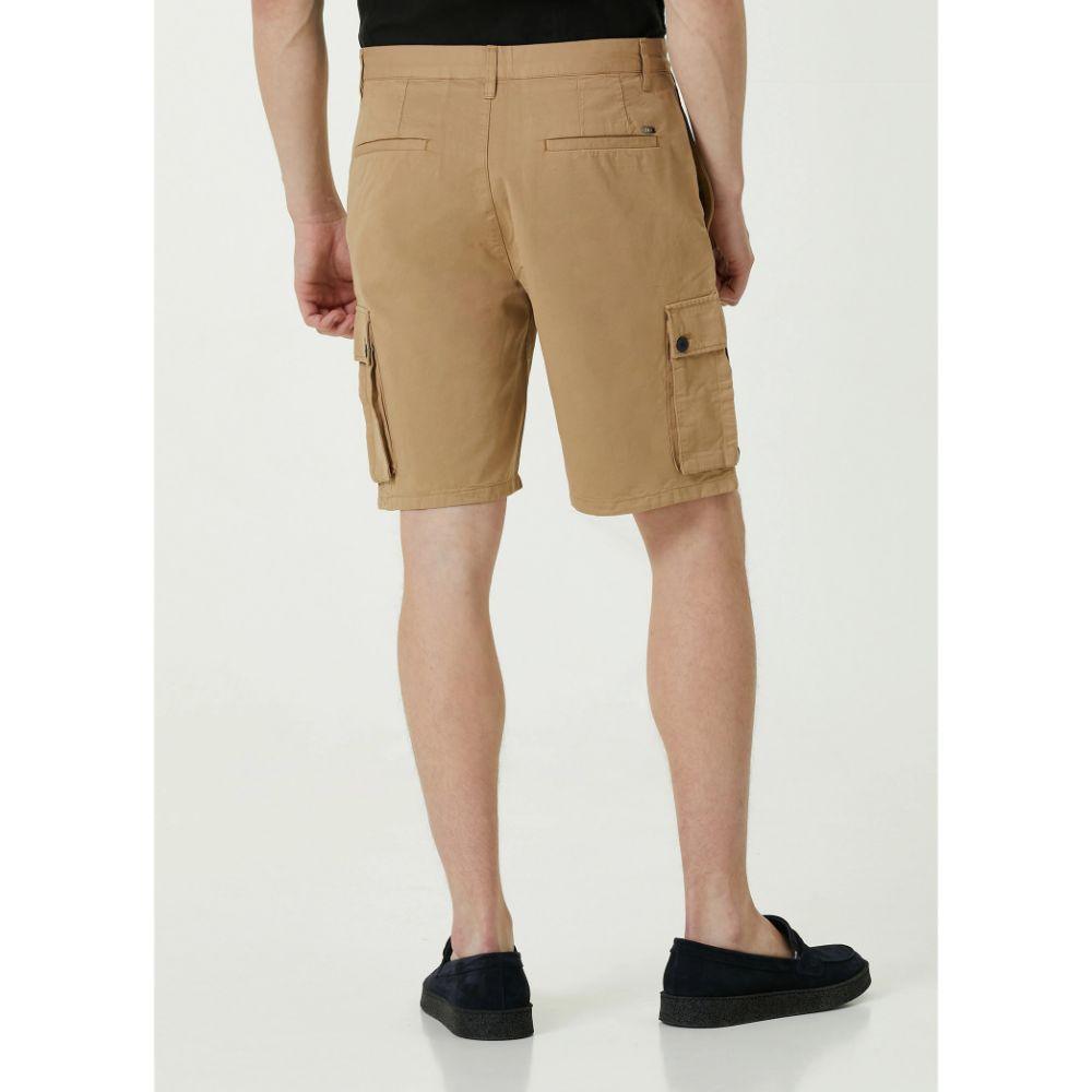 Camel Kargo Bermuda Şort - Bonherre