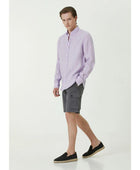 Gri Kargo Bermuda Şort - Bonherre