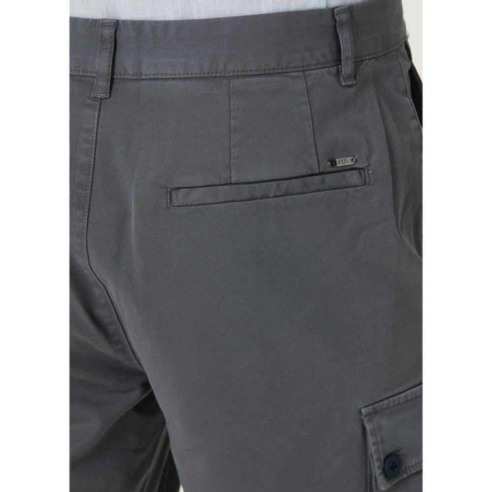 Gri Kargo Bermuda Şort - Bonherre