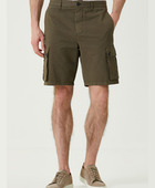 Haki Kargo Bermuda Şort