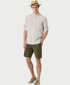 Haki Kargo Bermuda Şort