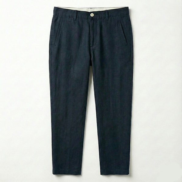 Keten Pantolon - Lacivert