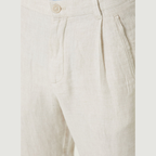 Keten Pantolon - Naturel