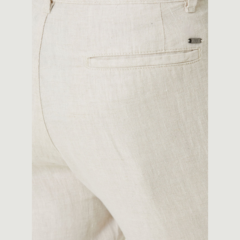 Keten Pantolon - Naturel