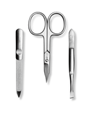 3 Parçalı Manikür Seti - Kahverengi Kılıf - Bonherre