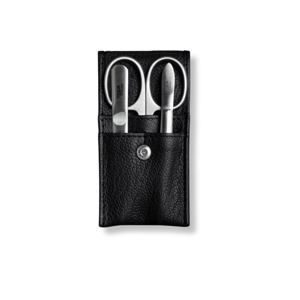 3 Parçalı Manikür Seti - Siyah Kılıf - Bonherre