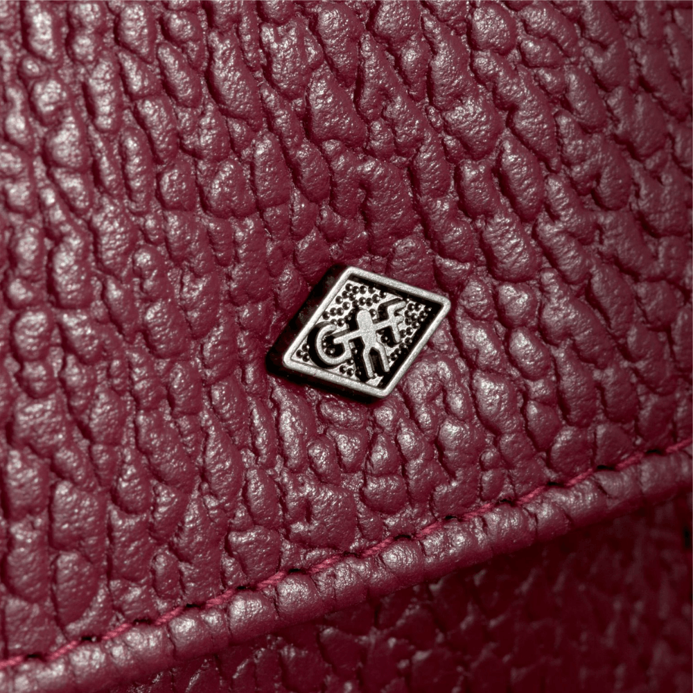 4 Parçalı Manikür Seti - Şarap Kırmızısı Kılıf - Bonherre