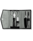 4 Parçalı Manikür Seti - Siyah Kılıf - Bonherre