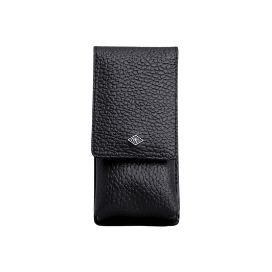 Deri Tıraş Makinesi Kılıfı - Siyah - Bonherre