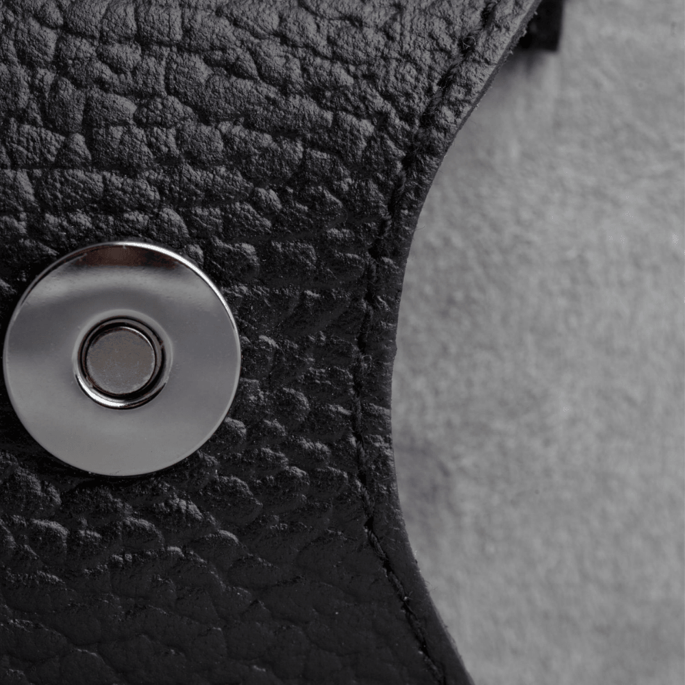 Deri Tıraş Makinesi Kılıfı - Siyah - Bonherre