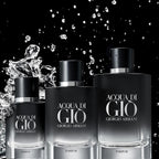 Bonherre mağazasından Giorgio Armani Acqua Di Giò Parfum 150 ml Refill, doldurulabilir şişeler için yoğun konsantrasyonlu lüks yedek dolum ünitesi.